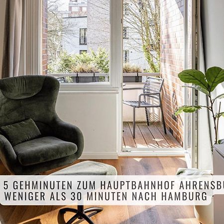 Have-A-Nice-Stay - Nahe Bahnhof - 20 Minuten Nach Hamburg - Trotzdem Ruhig Gelegen - 6 Minuten Zu Fuss Ins Zentrum Ahrensburg - Modern Eingerichtet Bagian luar foto