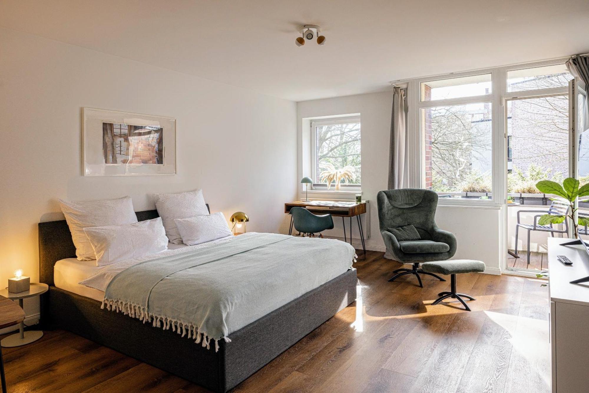 Have-A-Nice-Stay - Nahe Bahnhof - 20 Minuten Nach Hamburg - Trotzdem Ruhig Gelegen - 6 Minuten Zu Fuss Ins Zentrum Ahrensburg - Modern Eingerichtet Bagian luar foto