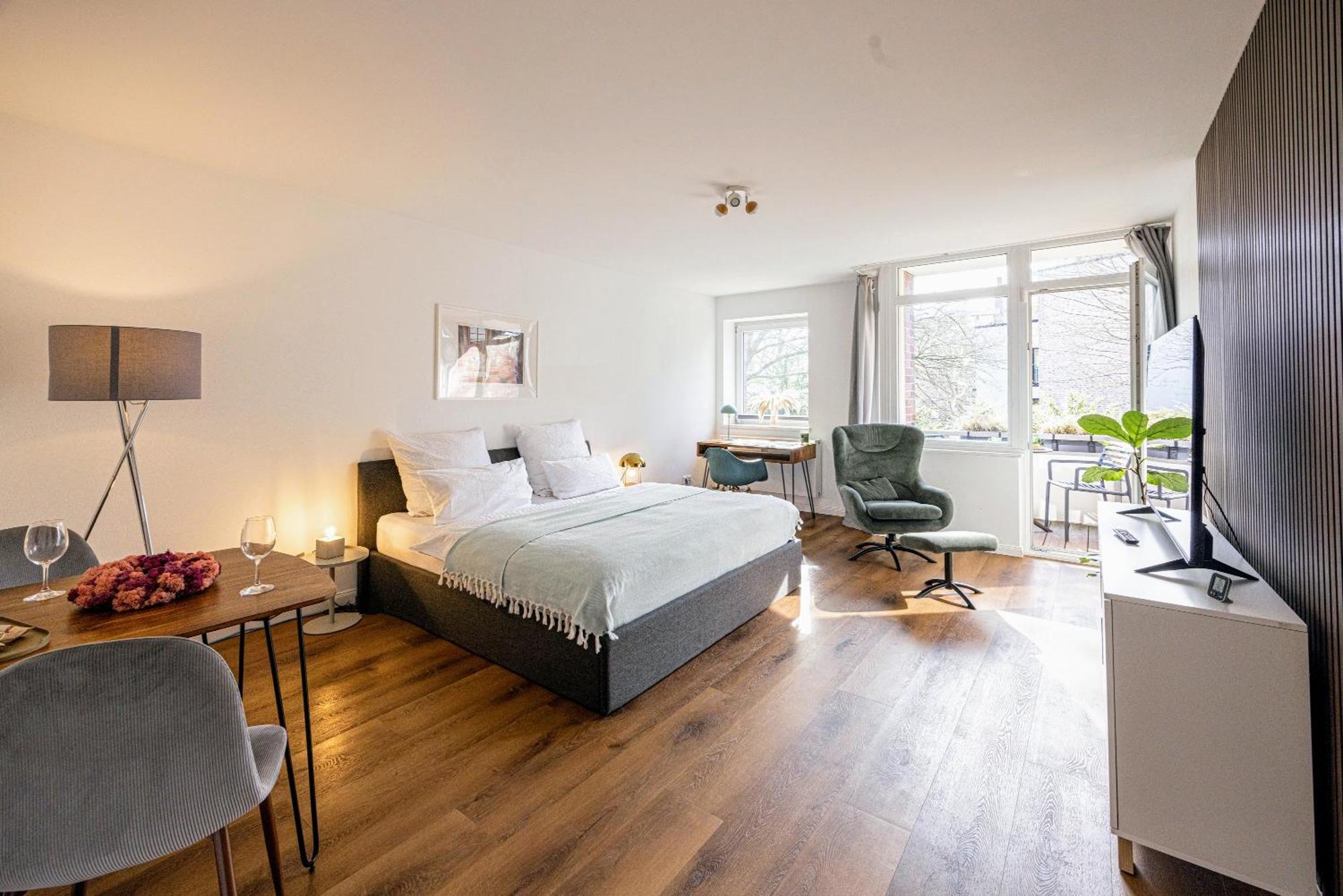 Have-A-Nice-Stay - Nahe Bahnhof - 20 Minuten Nach Hamburg - Trotzdem Ruhig Gelegen - 6 Minuten Zu Fuss Ins Zentrum Ahrensburg - Modern Eingerichtet Bagian luar foto